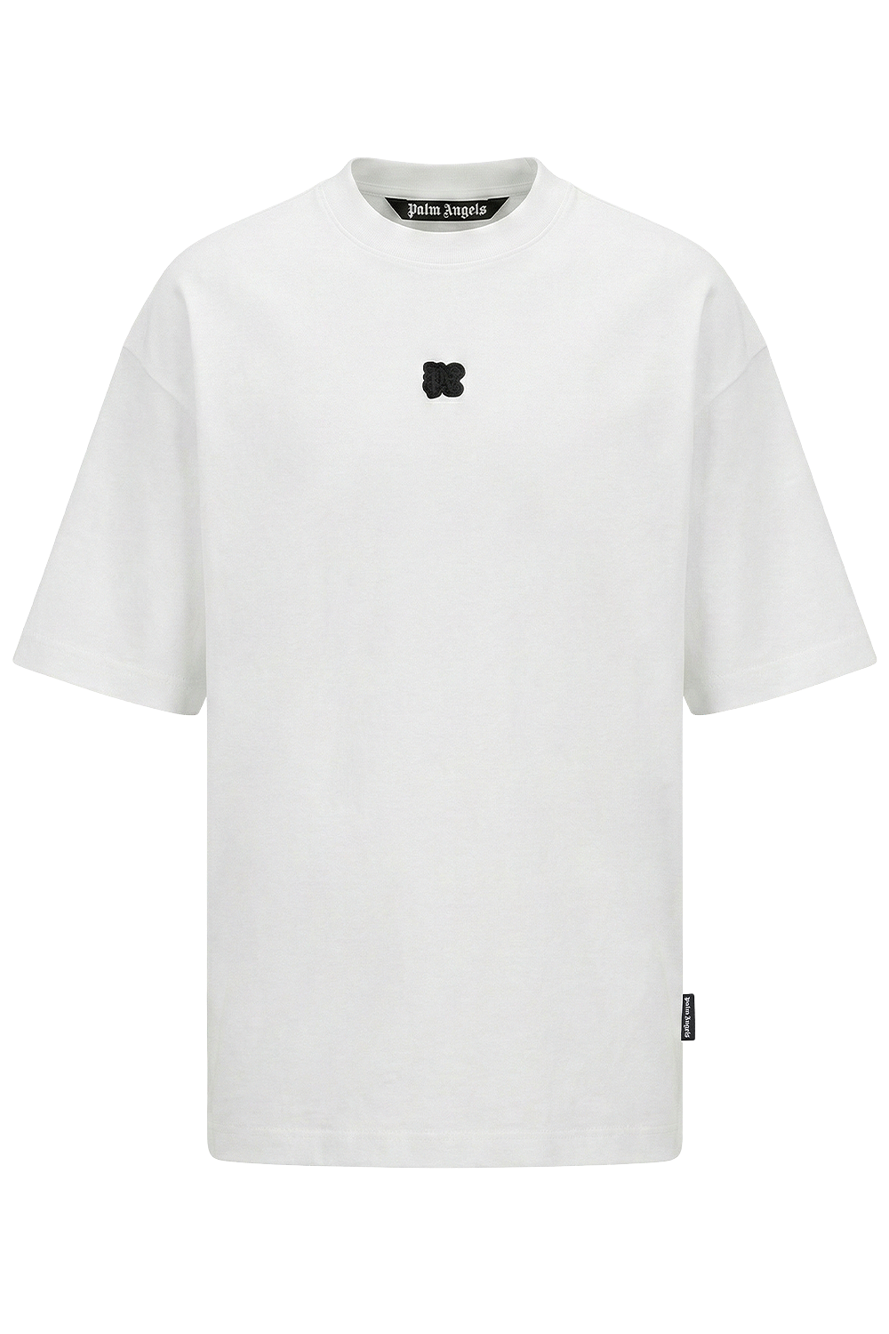 תמונה קידמית של חולצת טי אוברסייז