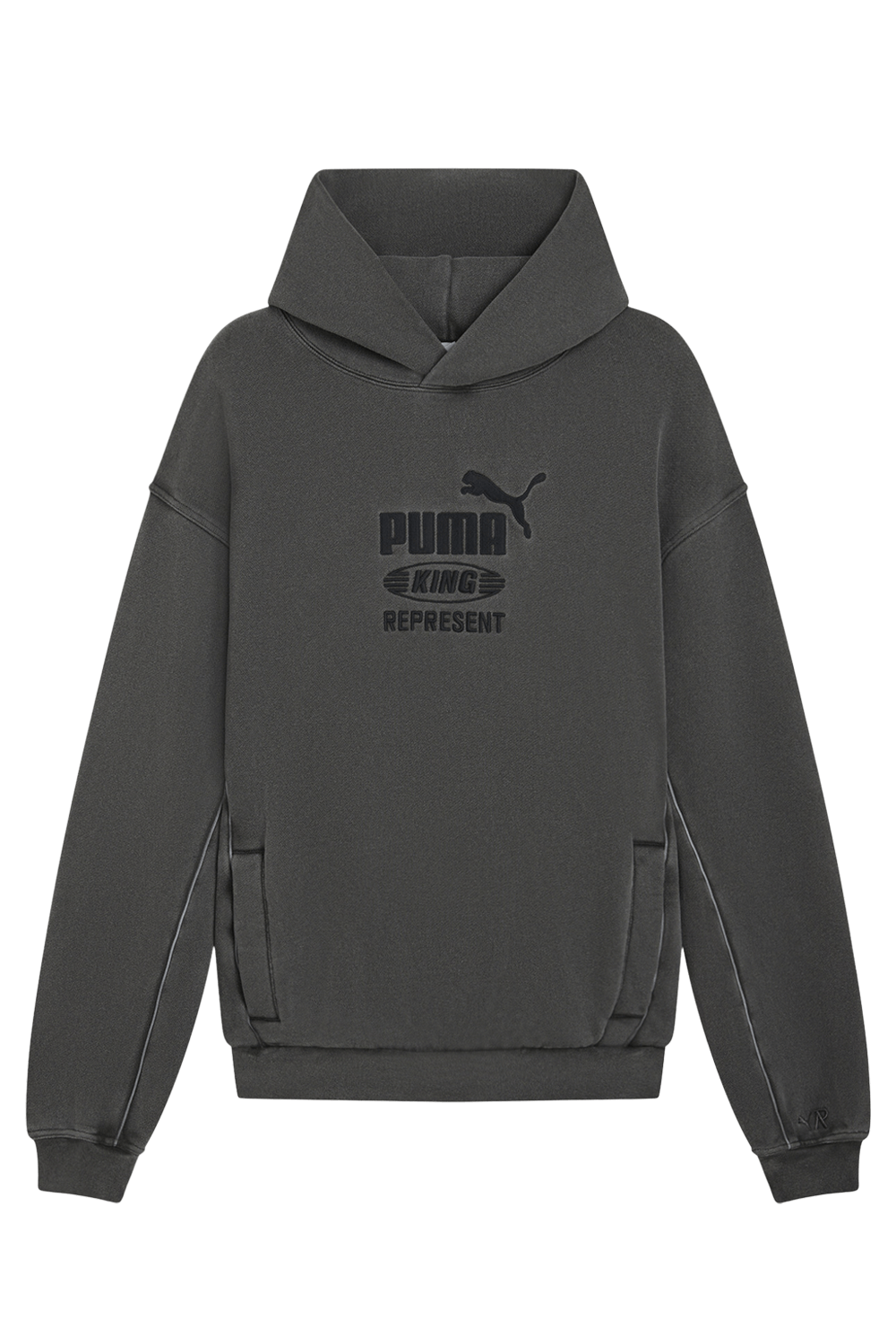 תמונה קידמית של פומה X רפרזנט סווטשירט קפוצ'ון