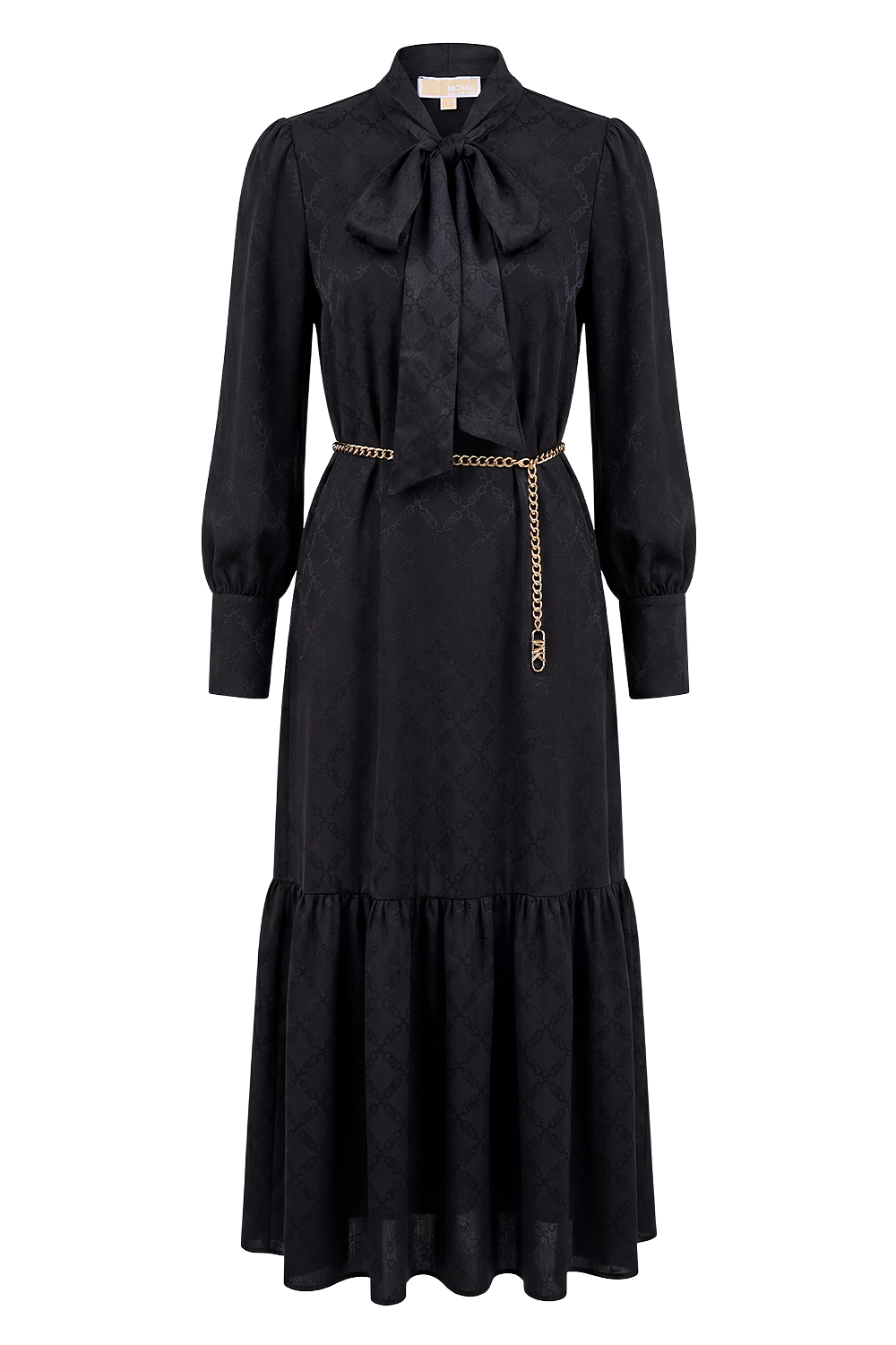 תמונה קידמית של שמלת מקסי