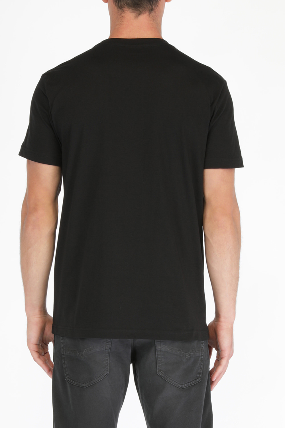 Small Logo T-Shirt in Black DIESEL