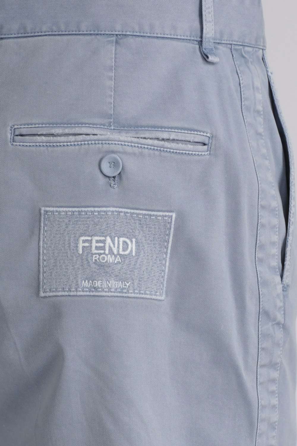 מכנסי ברמודה מכותנה FENDI