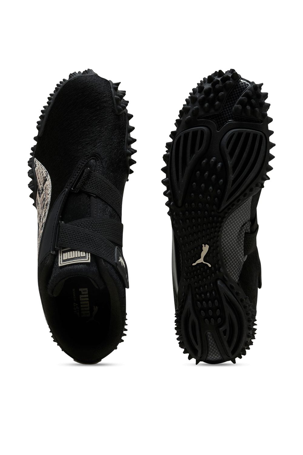 תמונת תקריב של פומה X אייסאפ רוקי נעלי סניקרס מונסטרו