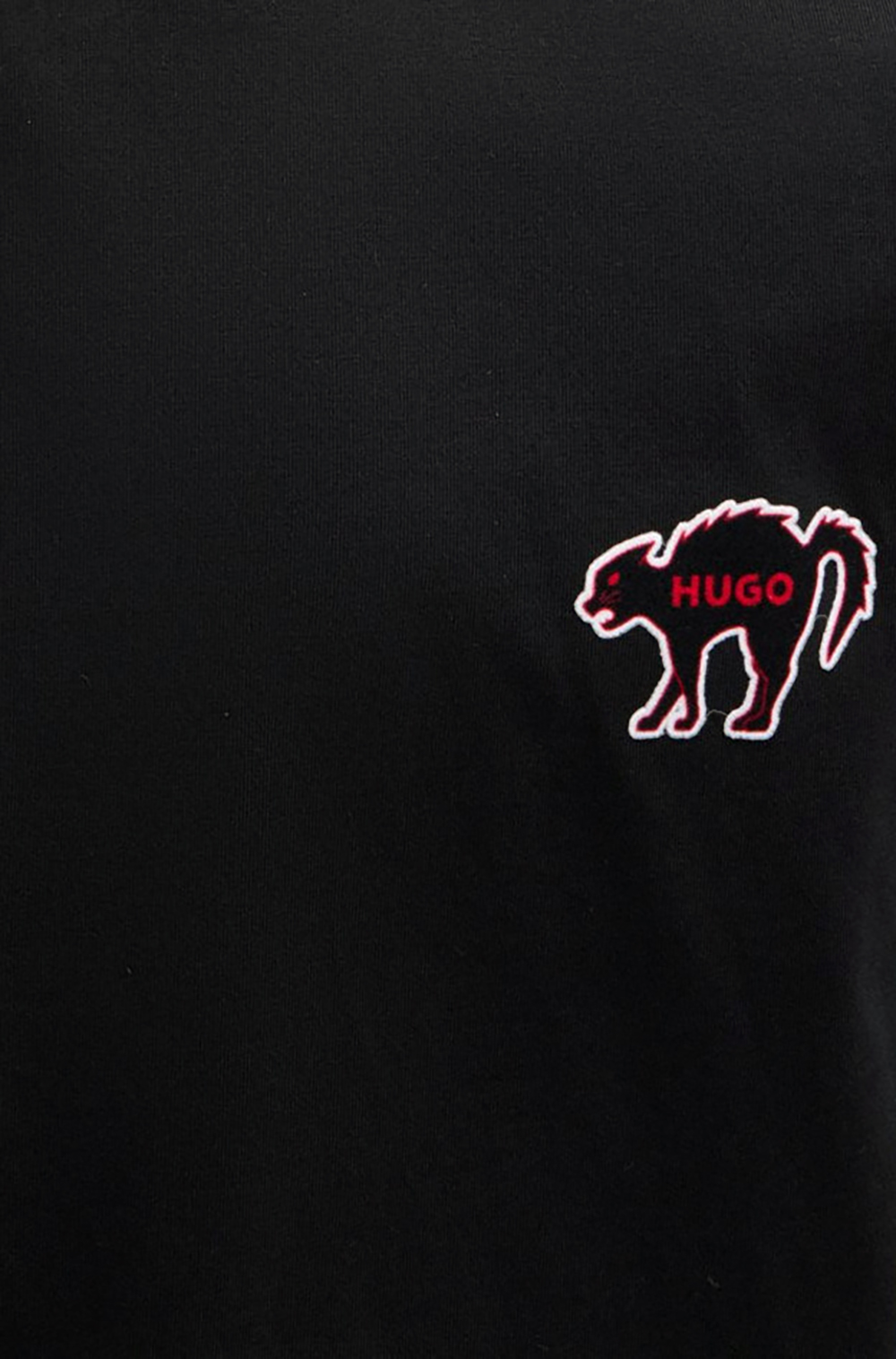 תמונת תקריב דוגמן של חולצת טי