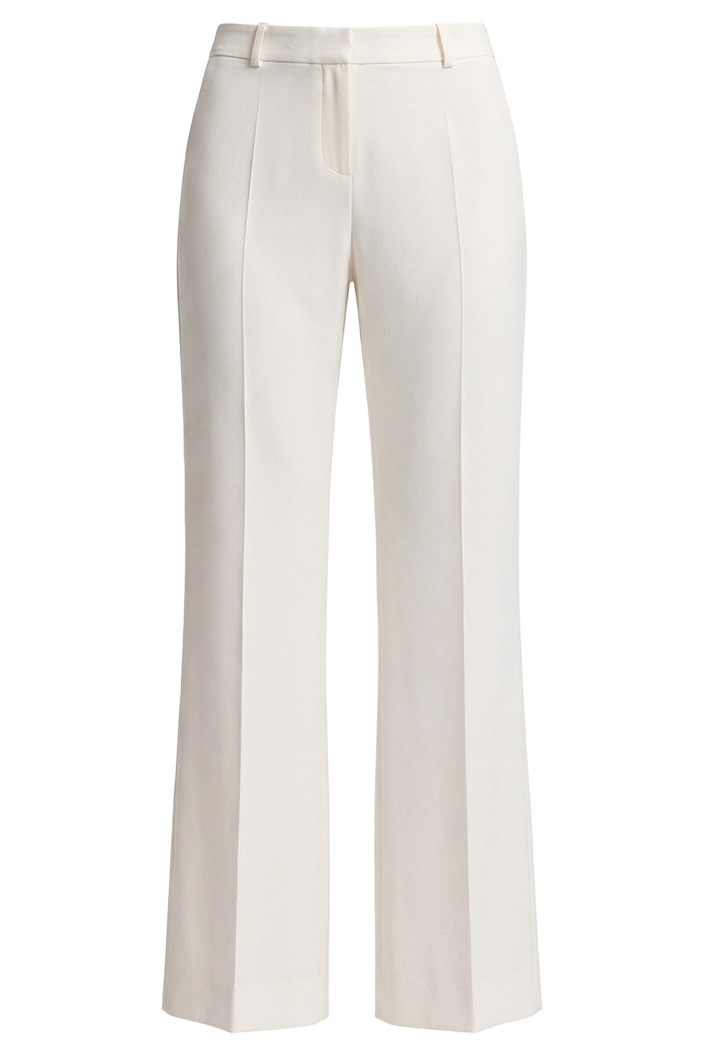 תמונה קידמית של מכנסיים מחויטים בגזרה ישרה