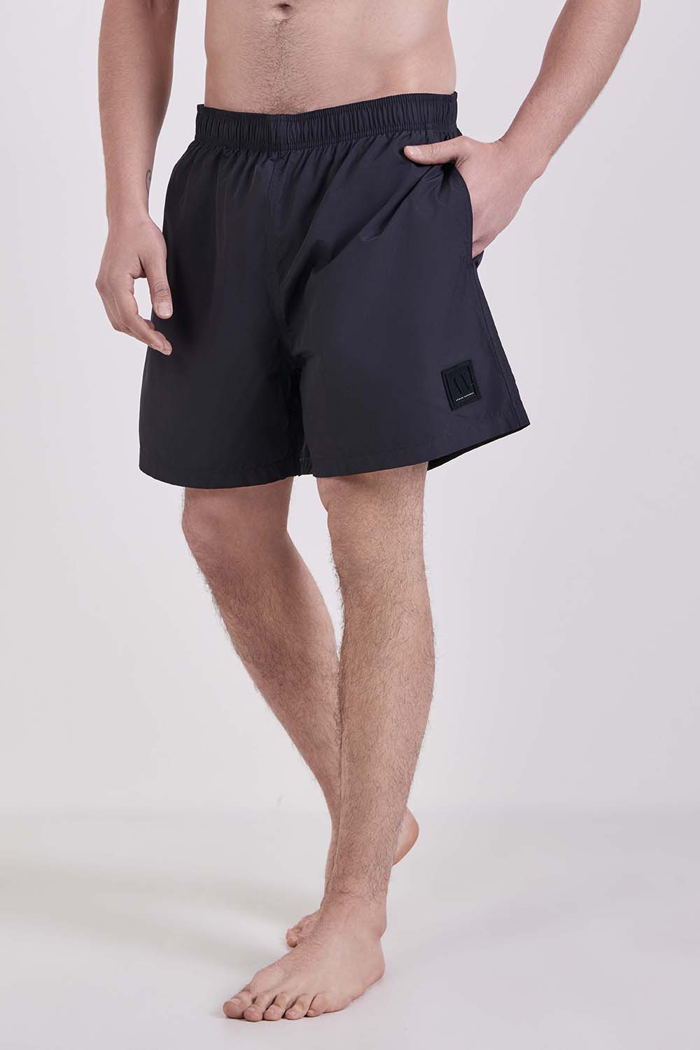 תמונת דוגמן קידמית של מכנסי בגד ים