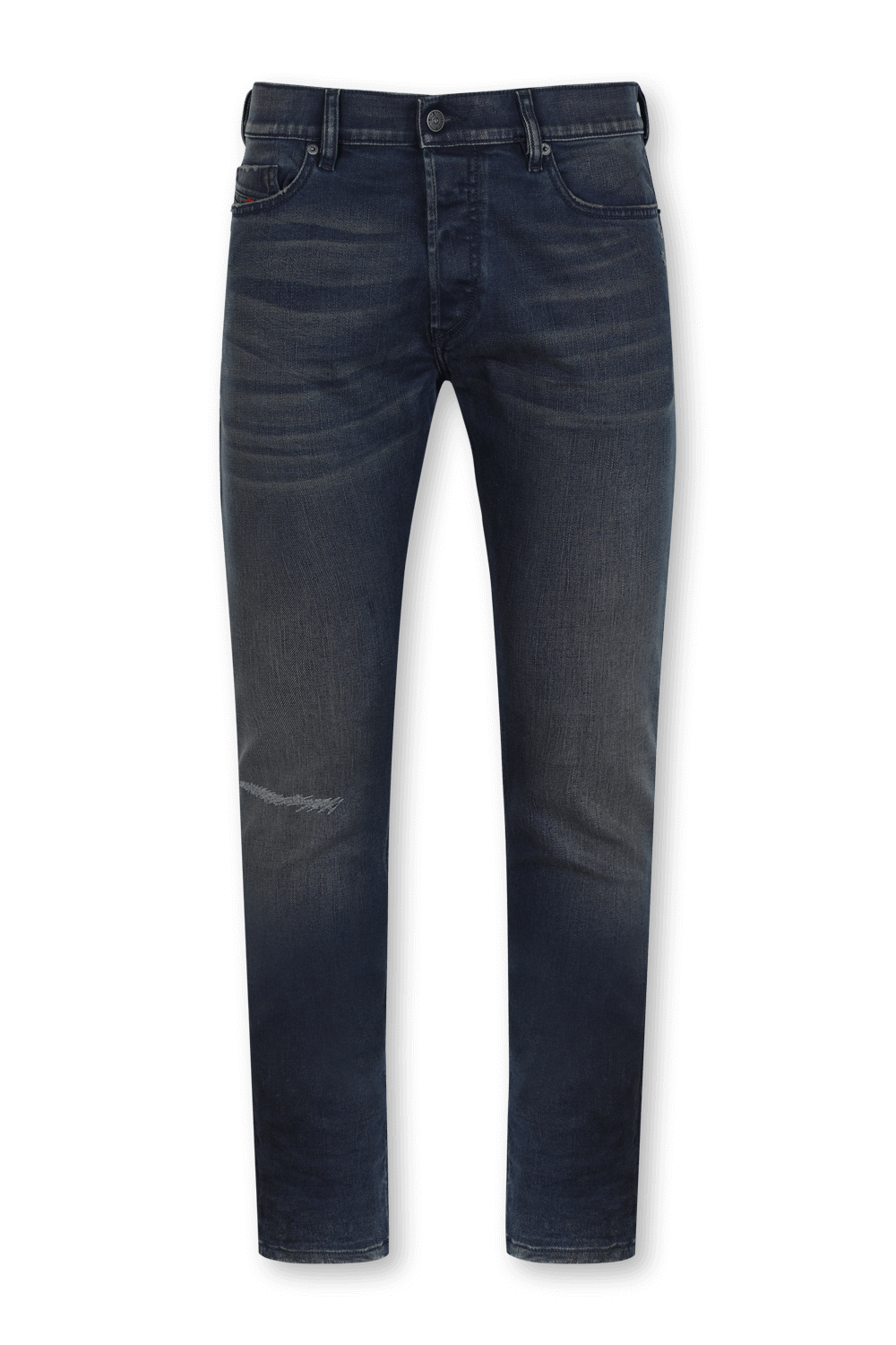 תמונה קידמית של מכנסי ג'ינס טפר סקיני בשטיפה כהה