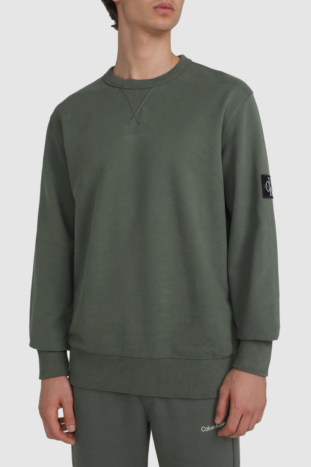 תמונת דוגמן קידמית של סווטשירט מכותנה