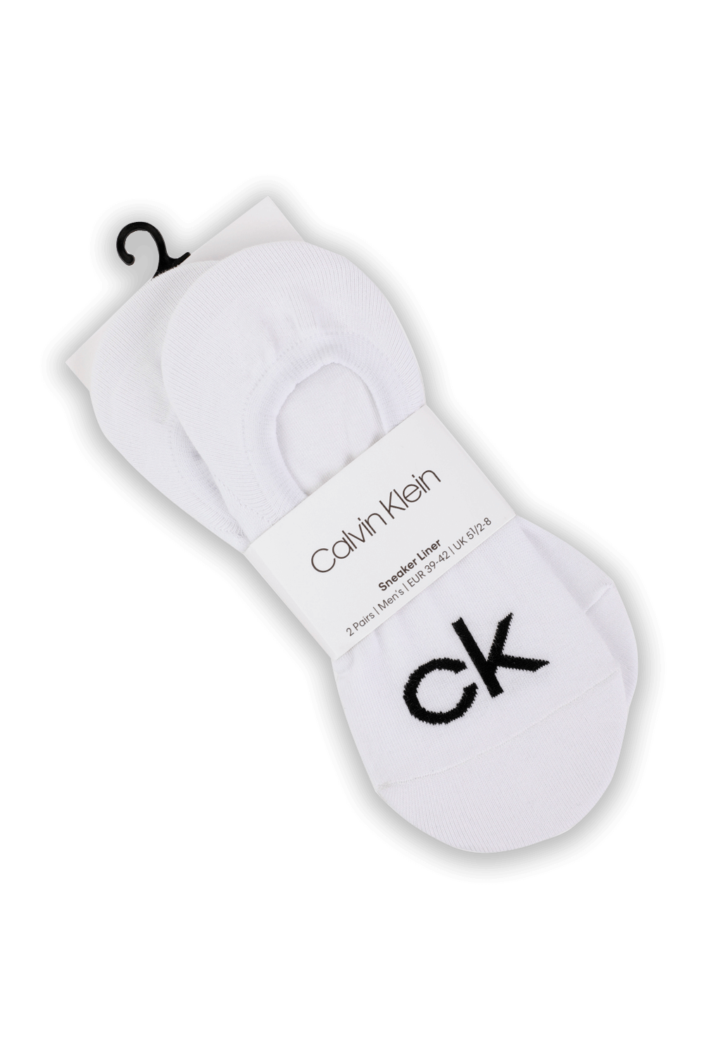 תמונה אחורית של זוג גרבי חצי לבנים עם לוגו