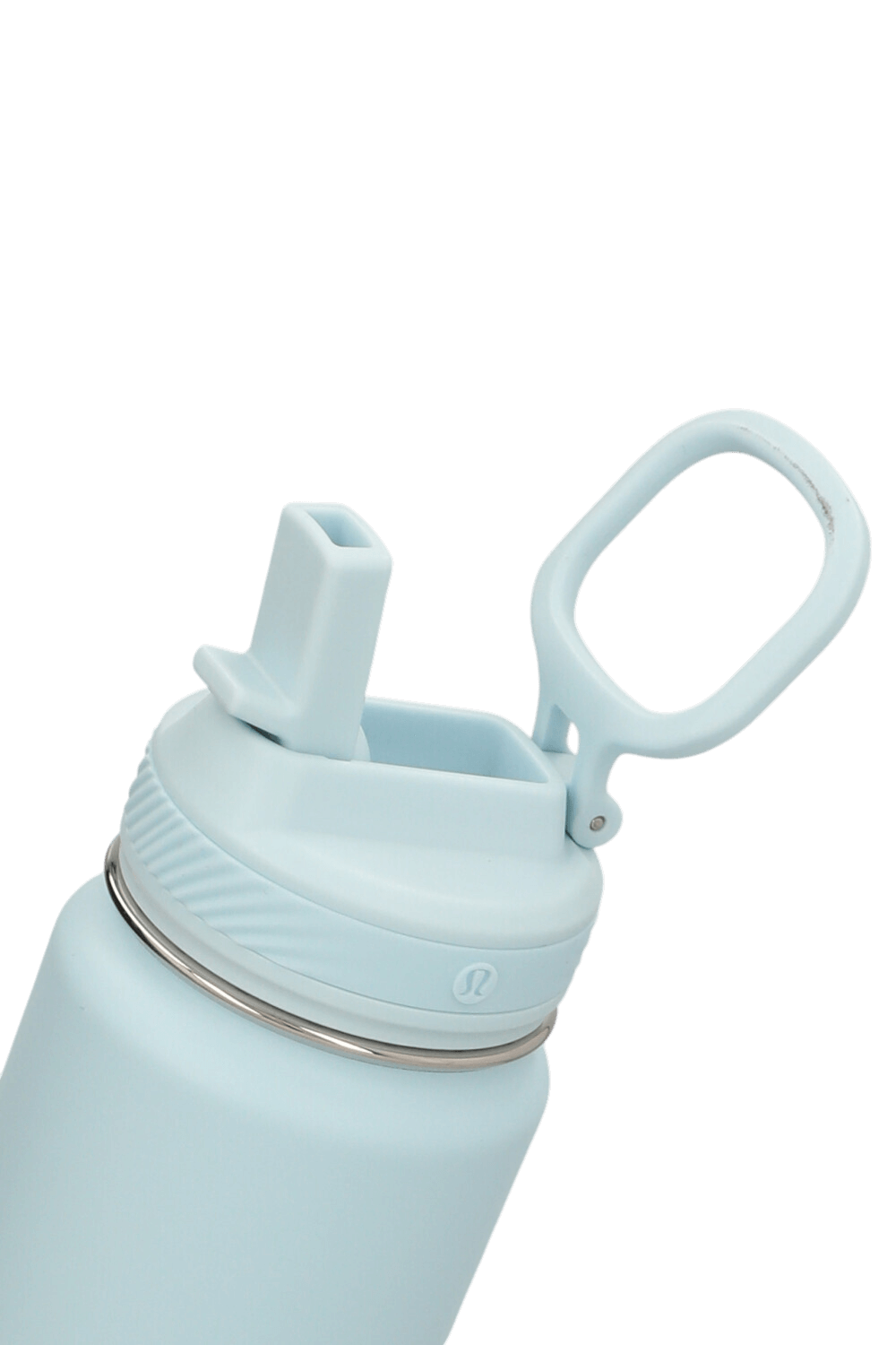 תמונת תקריב של Back to Life Sport Bottle 24oz Straw Lid