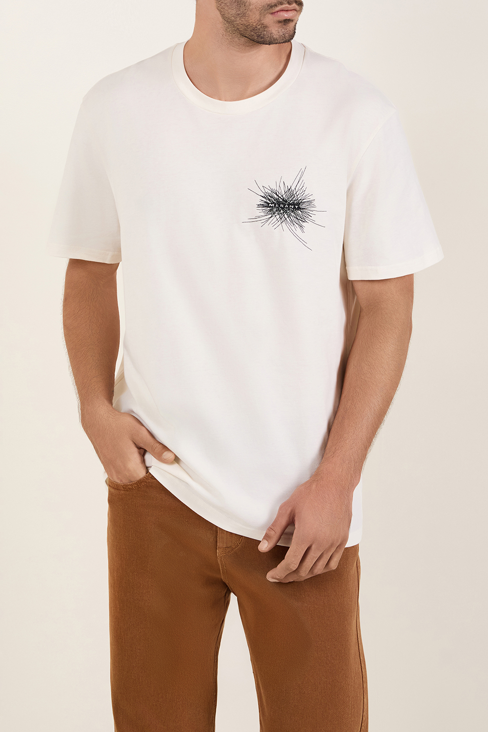 תמונת דוגמן קידמית של חולצת טי