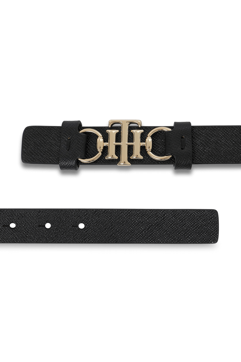 תמונה אחורית של חגורה טי-אייץ' קלאב בגוון שחור