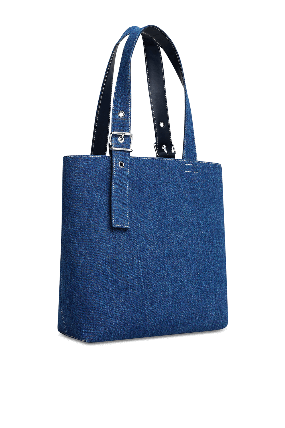 תמונה אחורית של תיק נשיאה ג'ינס