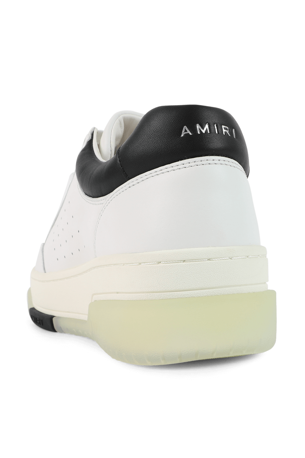 תמונה אחורית של נעלי סניקרס סטדיום בצבע לבן