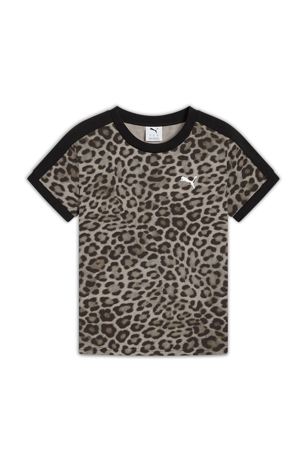 תמונה קידמית של חולצת טי מנומרת