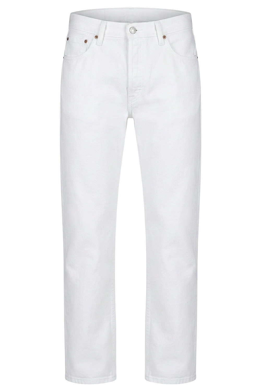 תמונה קידמית של מכנסי ג'ינס 501