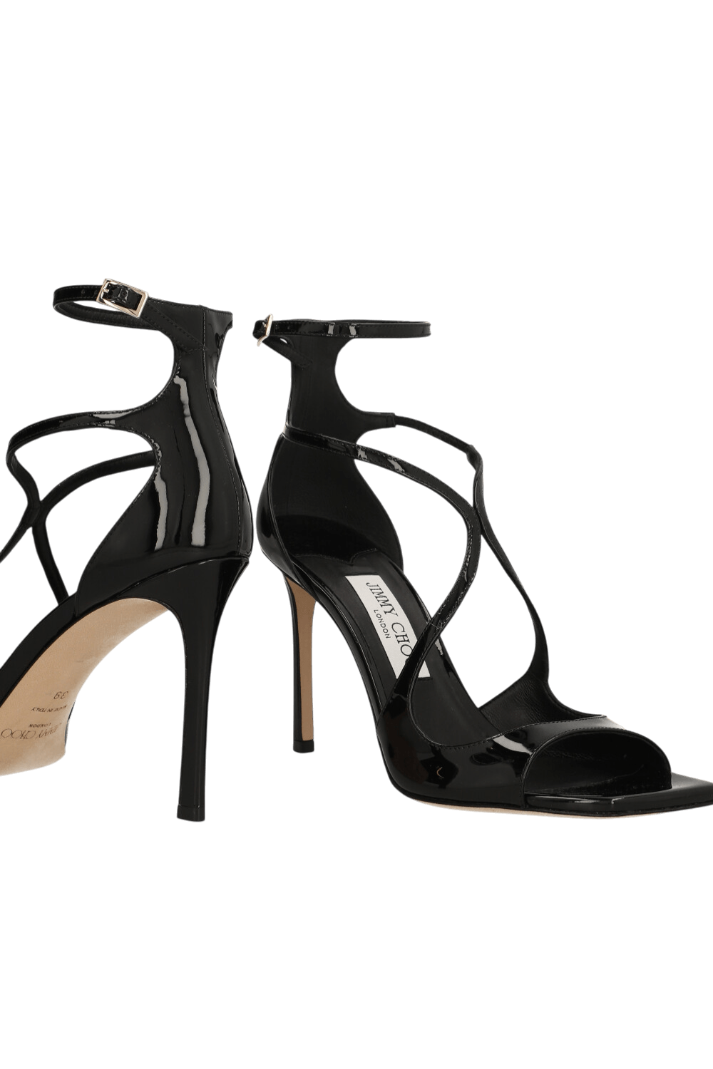 תמונת תקריב של סנדלי עקב אזיה