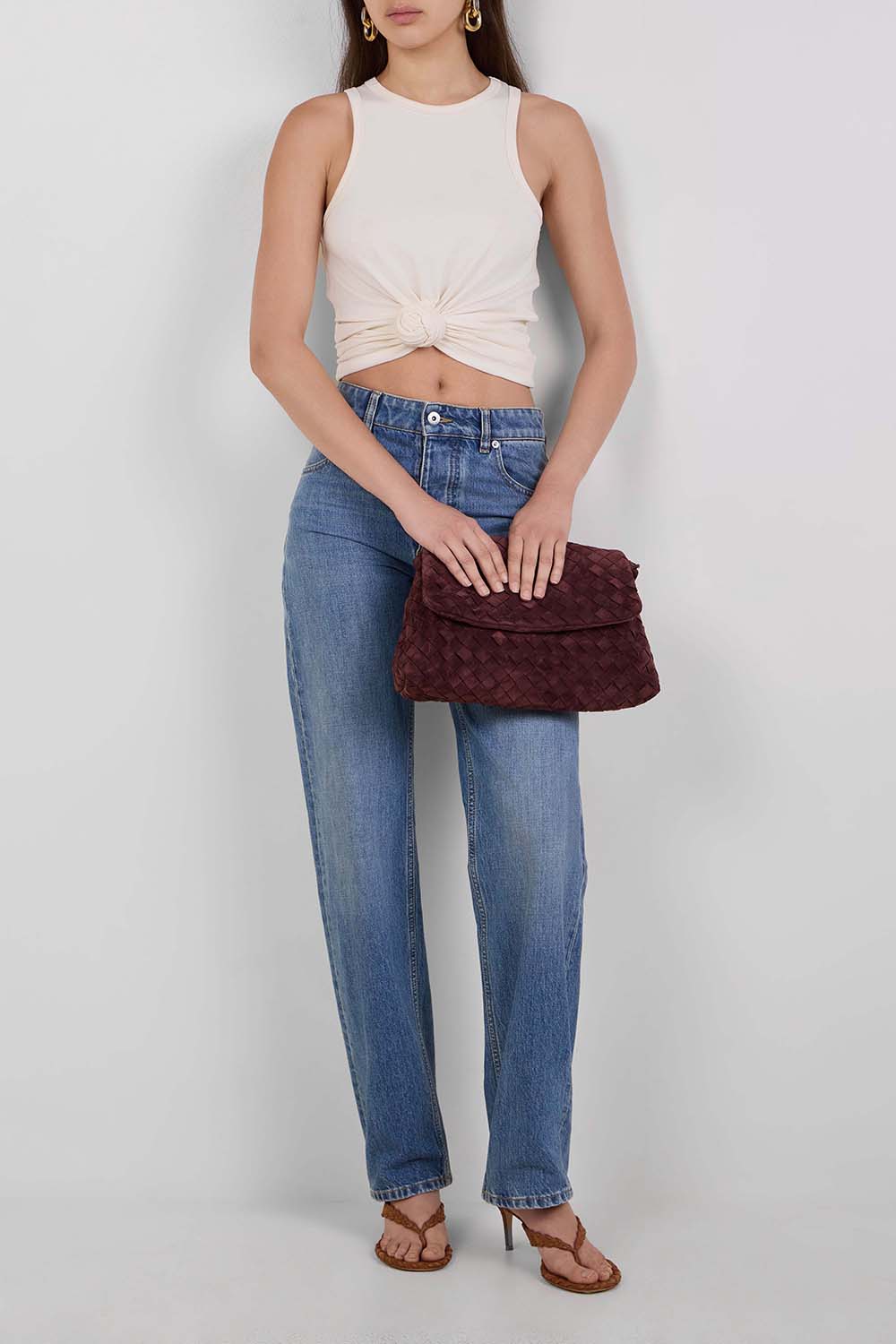 תמונת דוגמן קידמית של תיק כתף ג׳ורנו מדיום