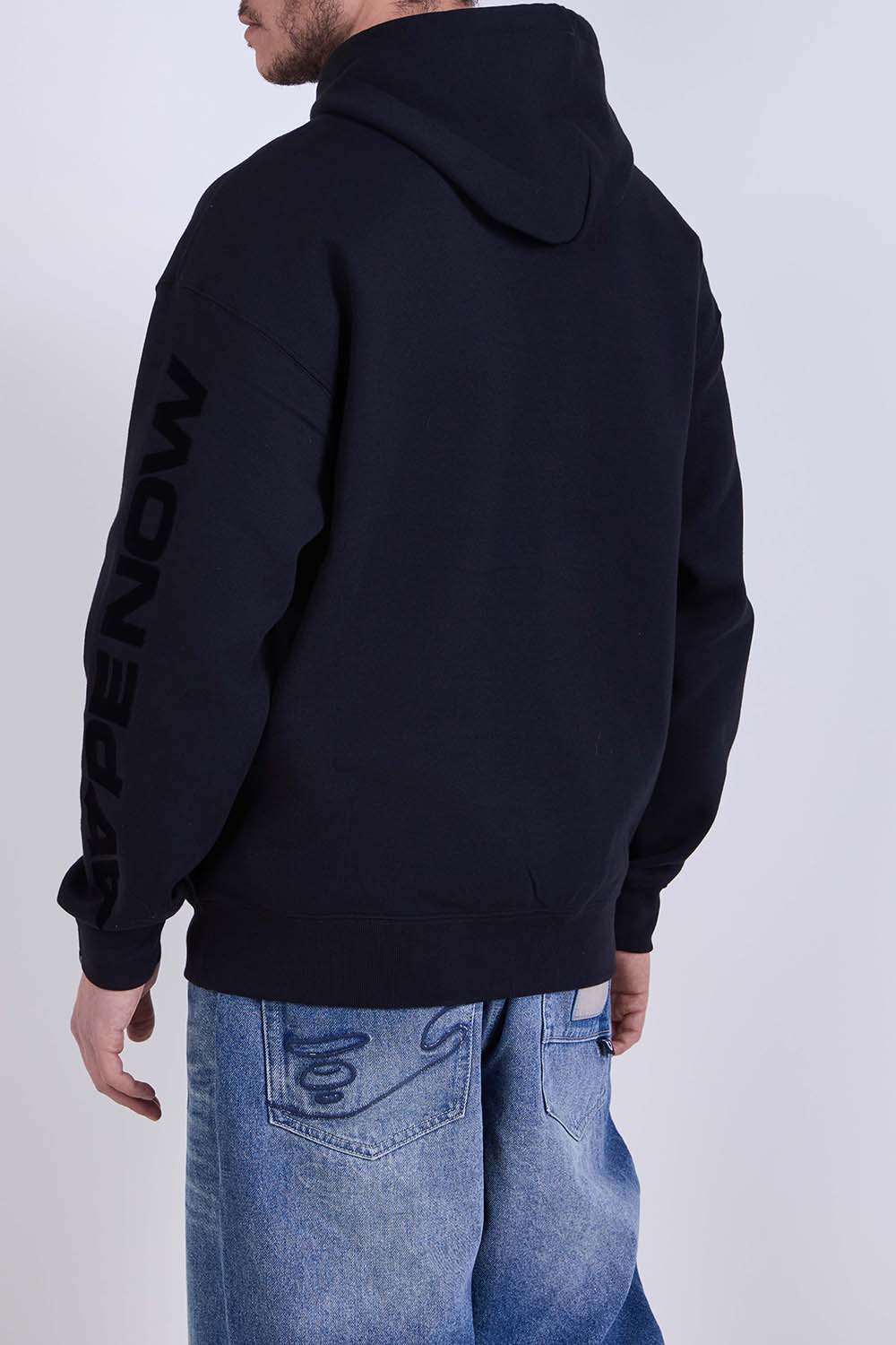 תמונת דוגמן אחורית של קפוצ'ון כותנה