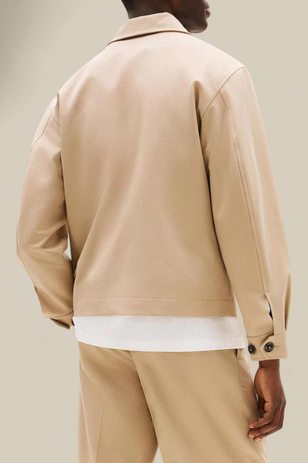 תמונת דוגמן אחורית של טומי הילפיגר X סרט פורמולה 1 ז'קט כותנה