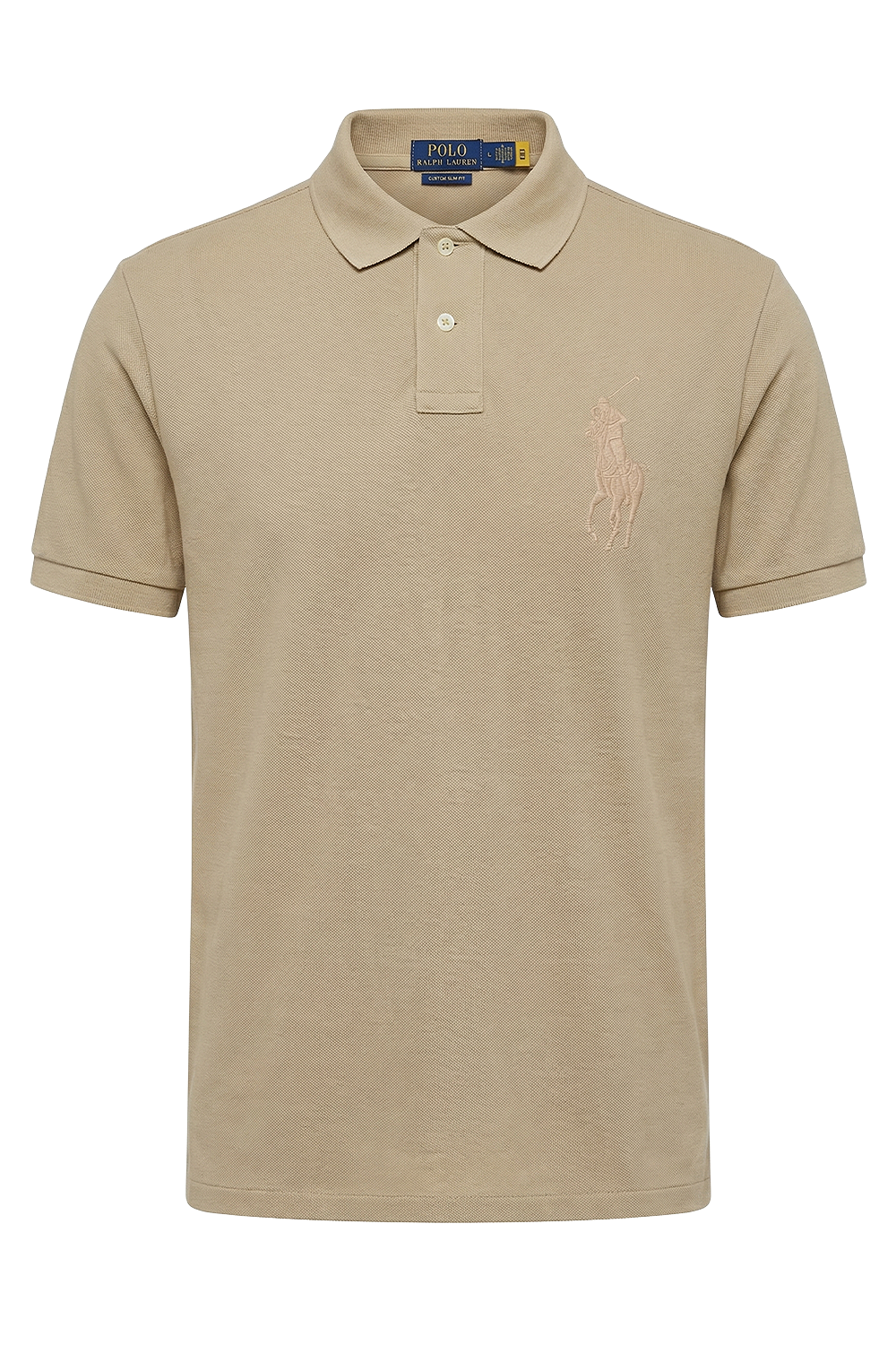 תמונה קידמית של חולצת פולו סלים