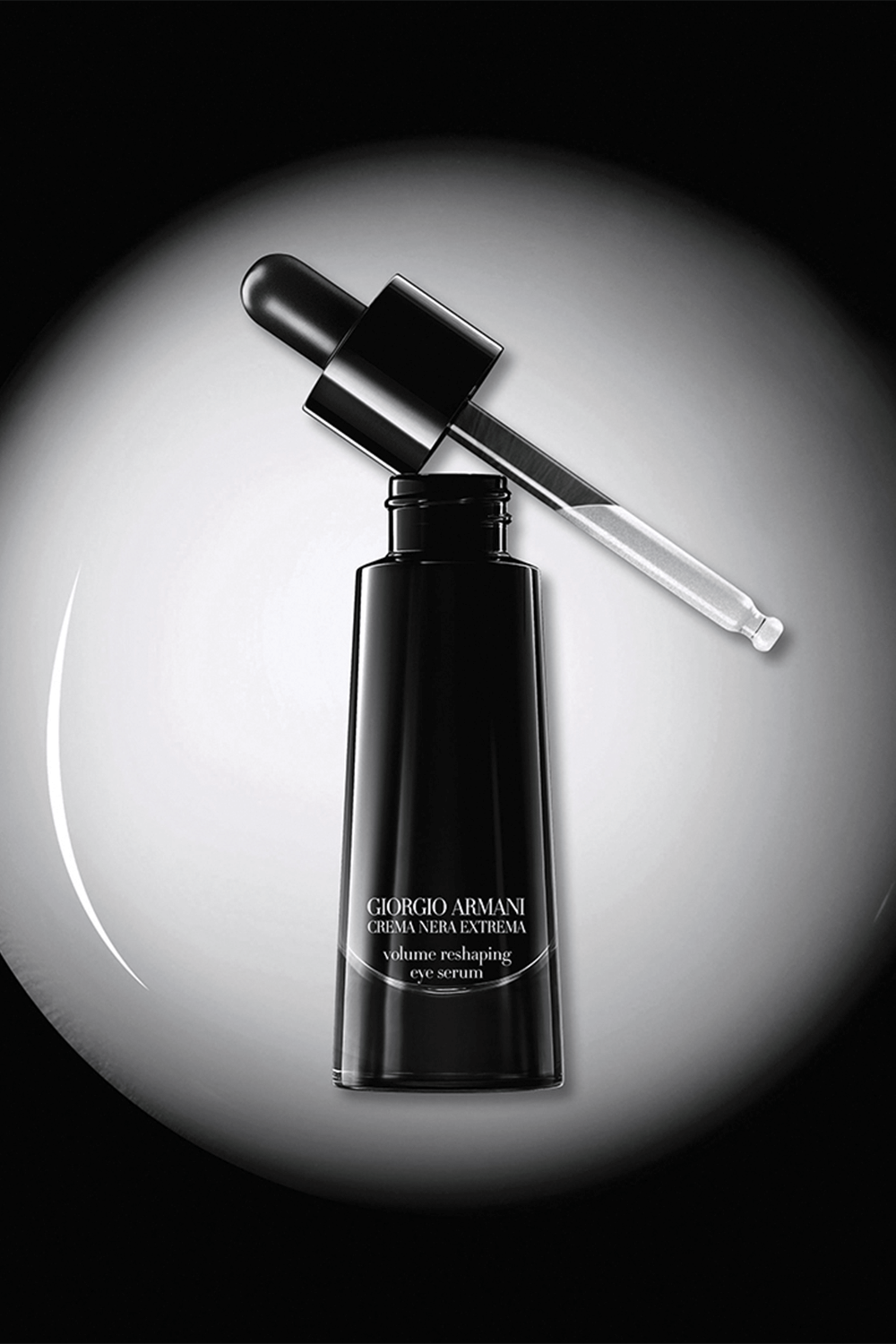 תמונה אחורית של Crema Nera Extrema Eye Serum 15 ml