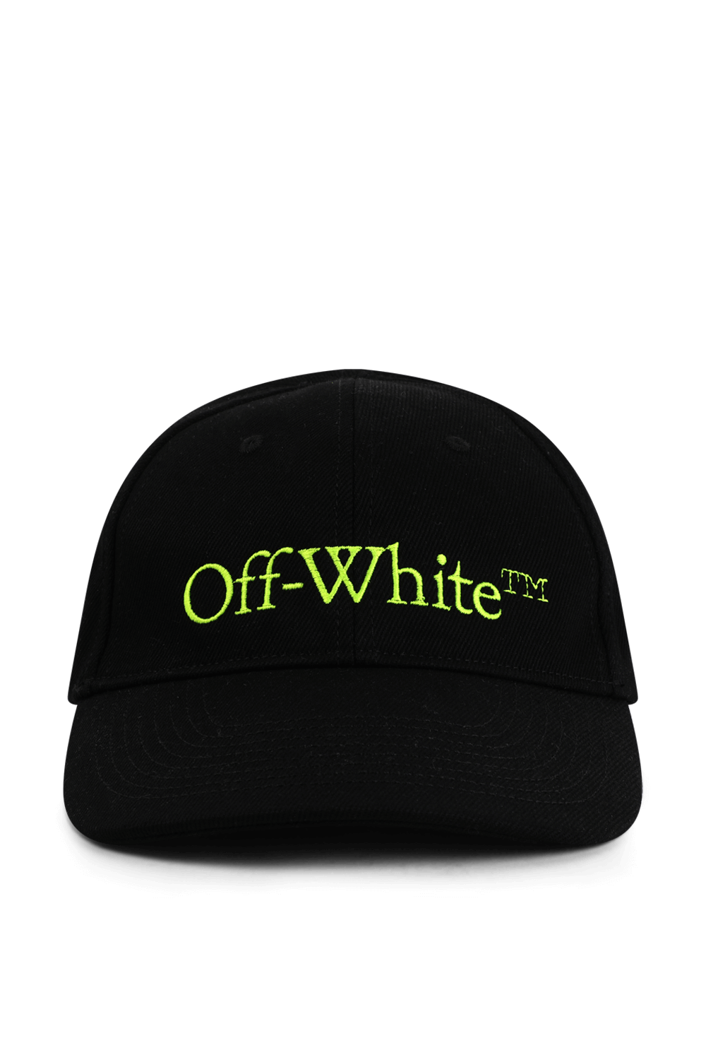 כובע מצחייה עם לוגו רקום OFF WHITE
