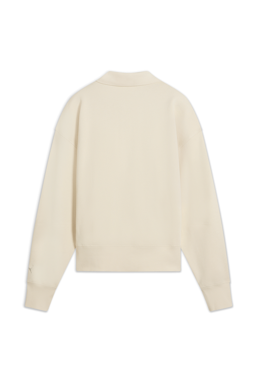 תמונה אחורית של סוושטירט פולו אוברסייז