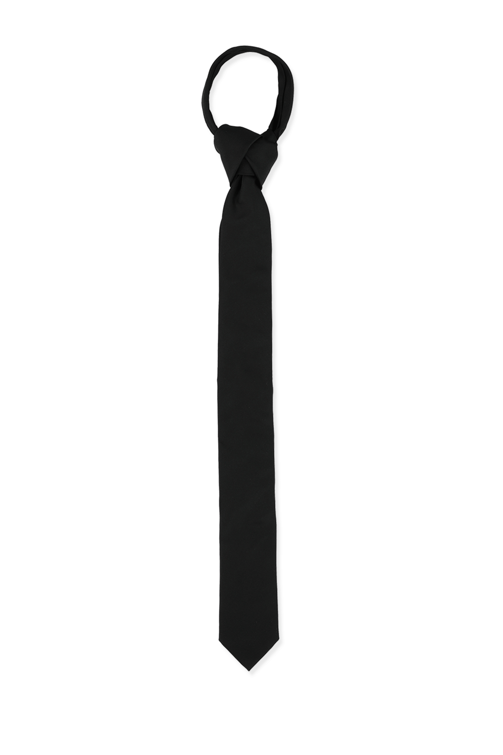 Tie 6cm in Black Silk image number null HUGO