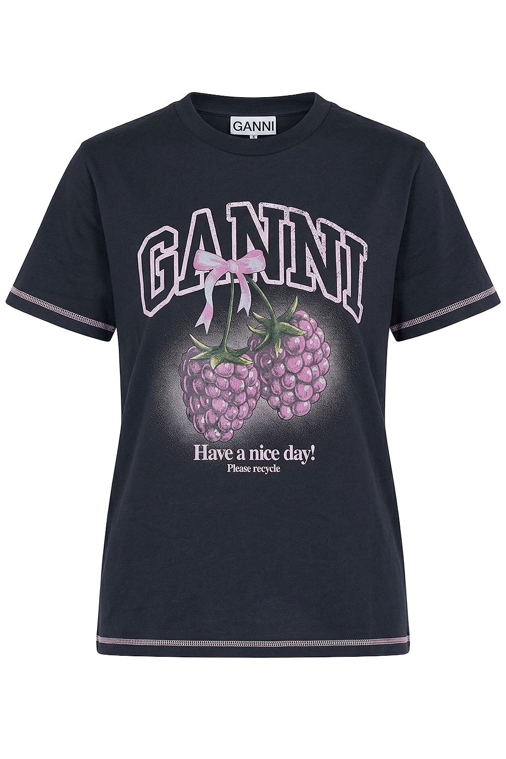 תמונה קידמית של חולצת טי בגזרה ישרה