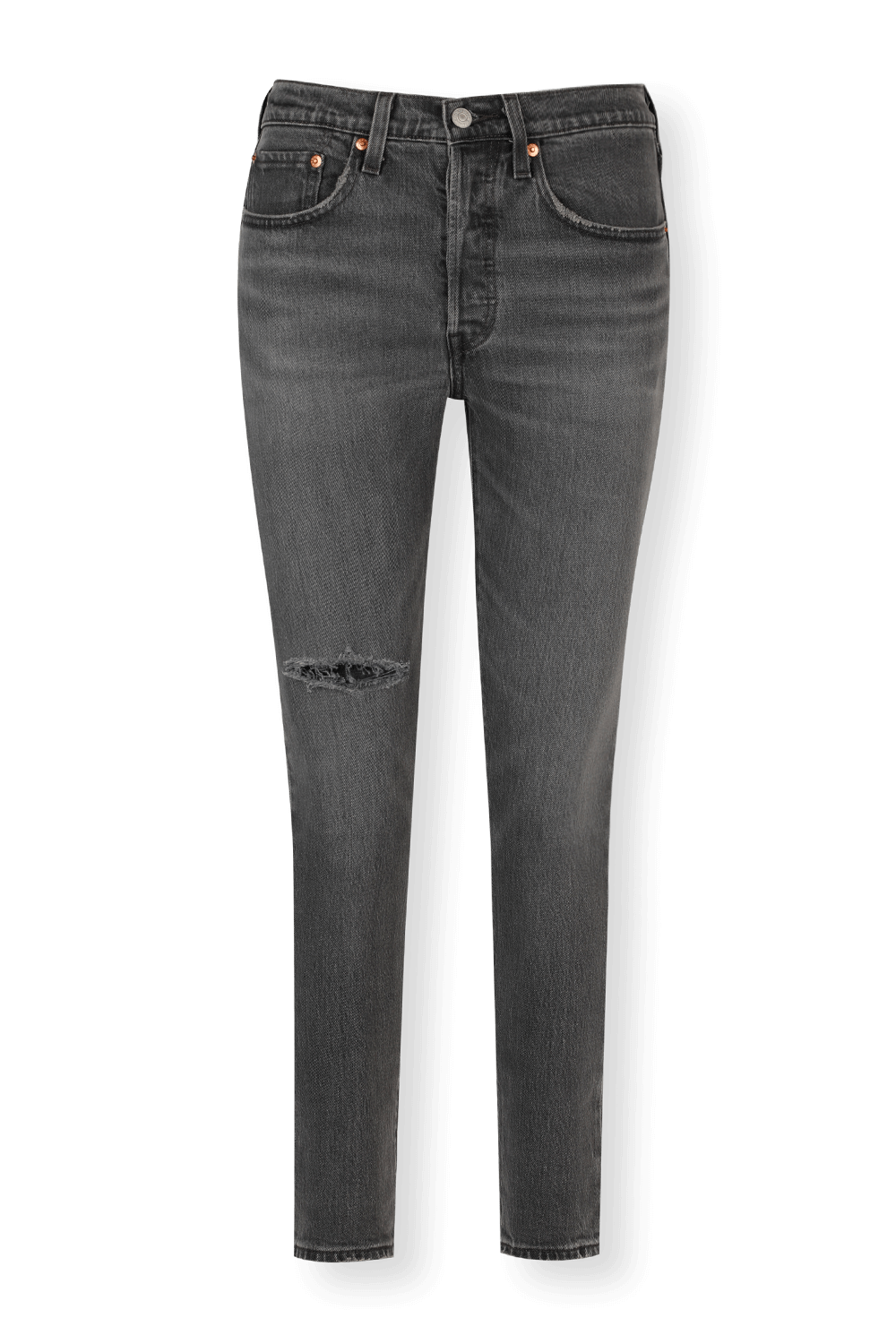 תמונה קידמית של 501 Skinny Jeans in Grey