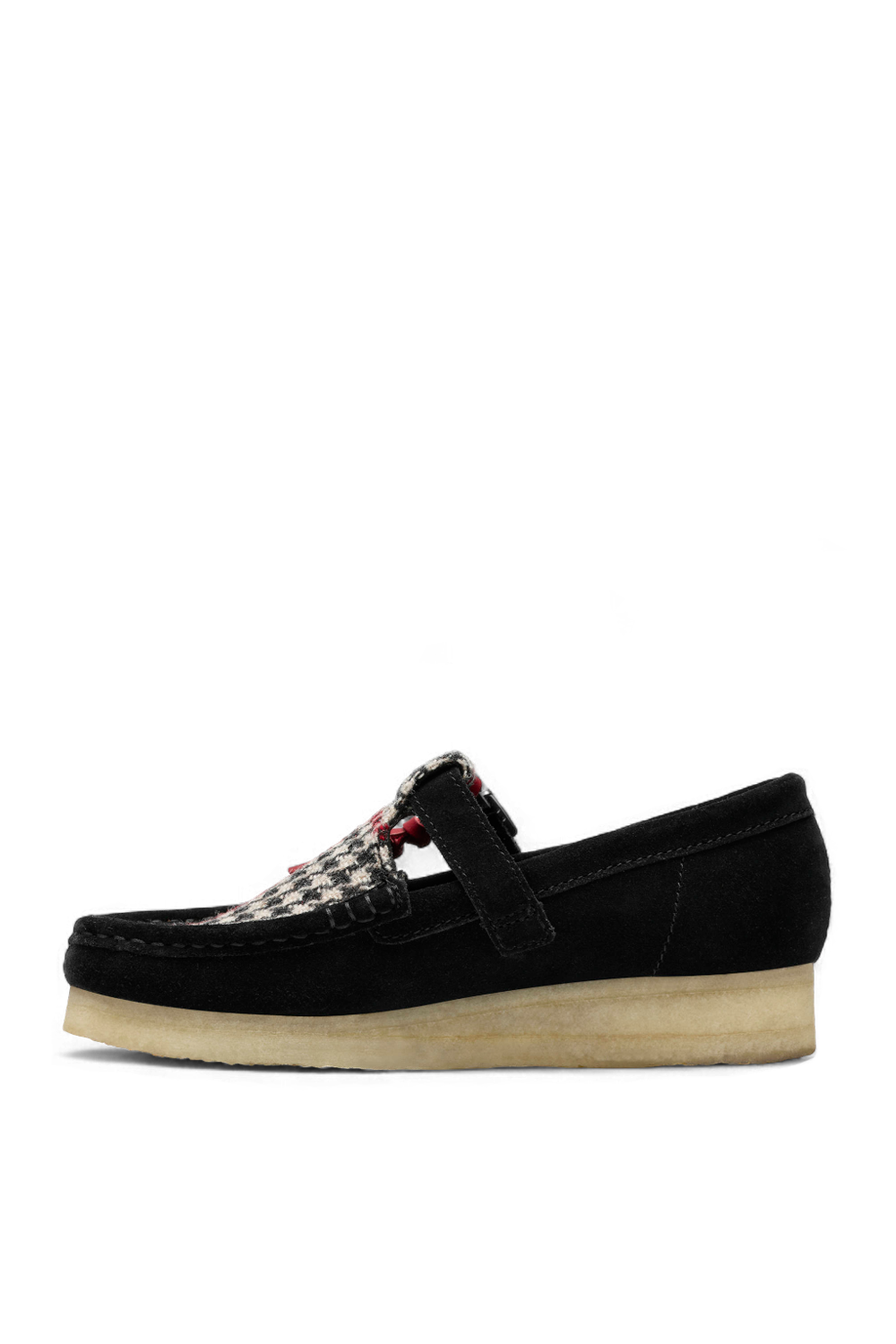 תמונה אחורית של נעלי מוקסינים וולבי