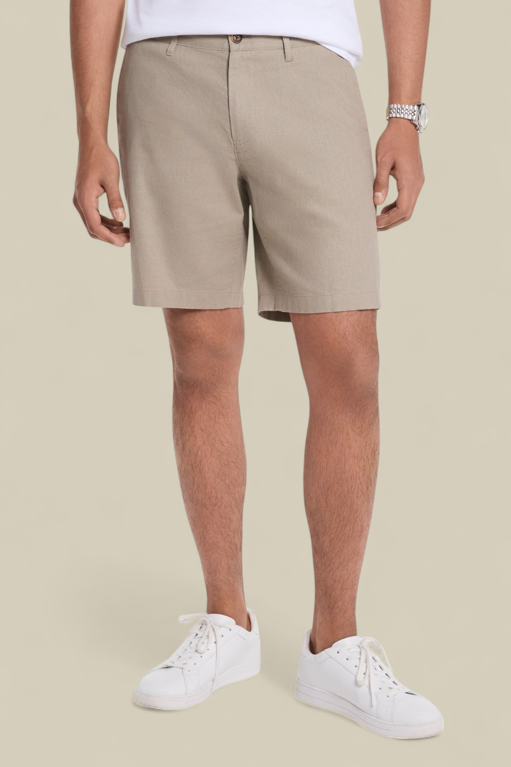 תמונת דוגמן קידמית של מכנסיים קצרים