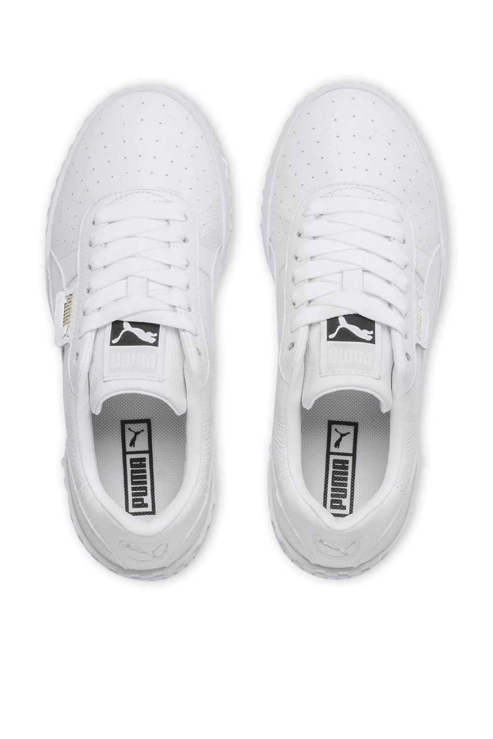 תמונת פנים של נעלי ספורט קאלי בלבן