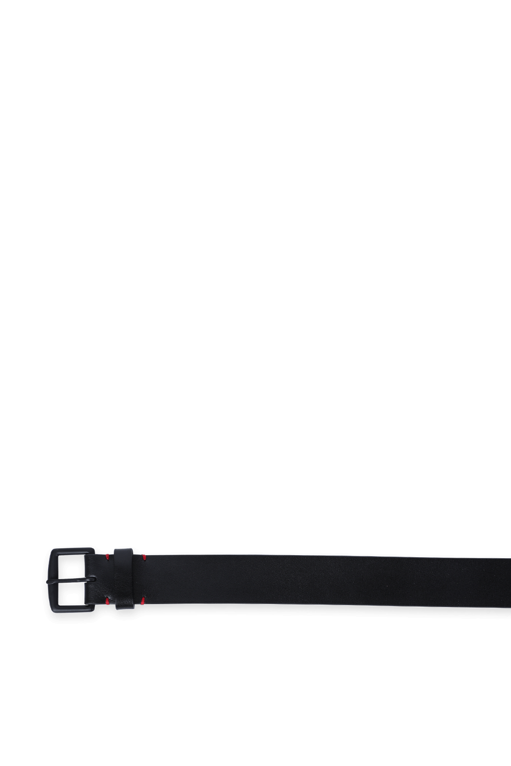 Leather Belt With Logo in Black DSQUARED2