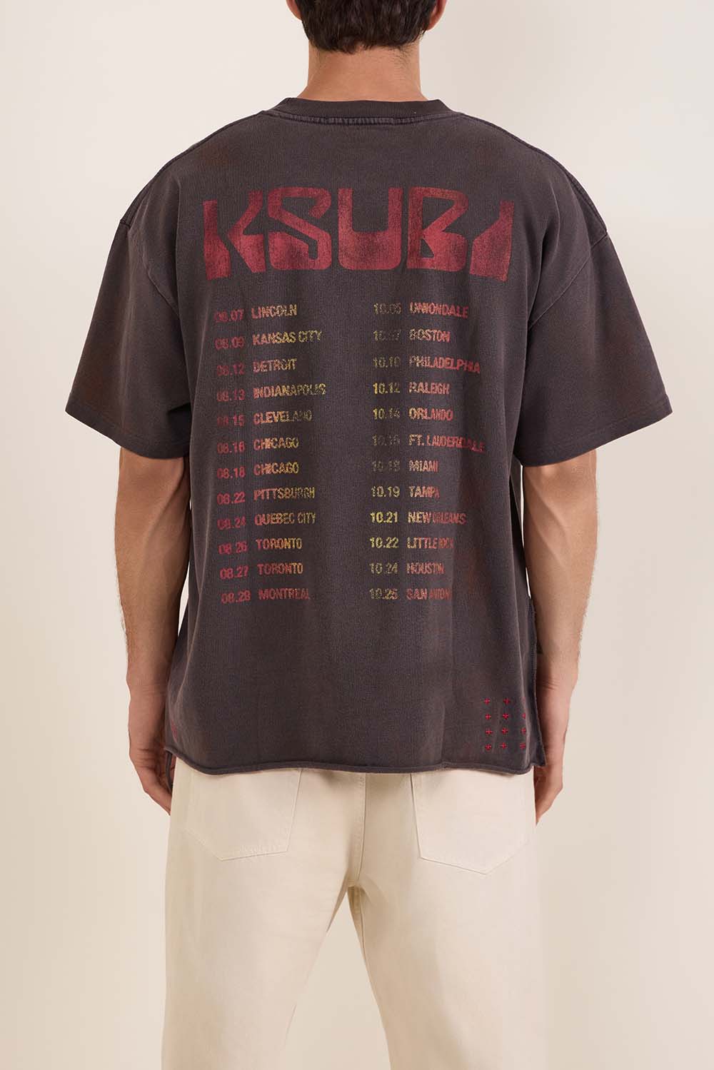 תמונת תקריב דוגמן של חולצת טי