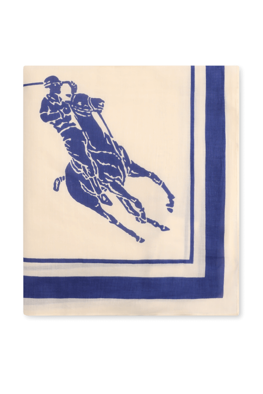 תמונה קידמית של צעיף פולו קייצי