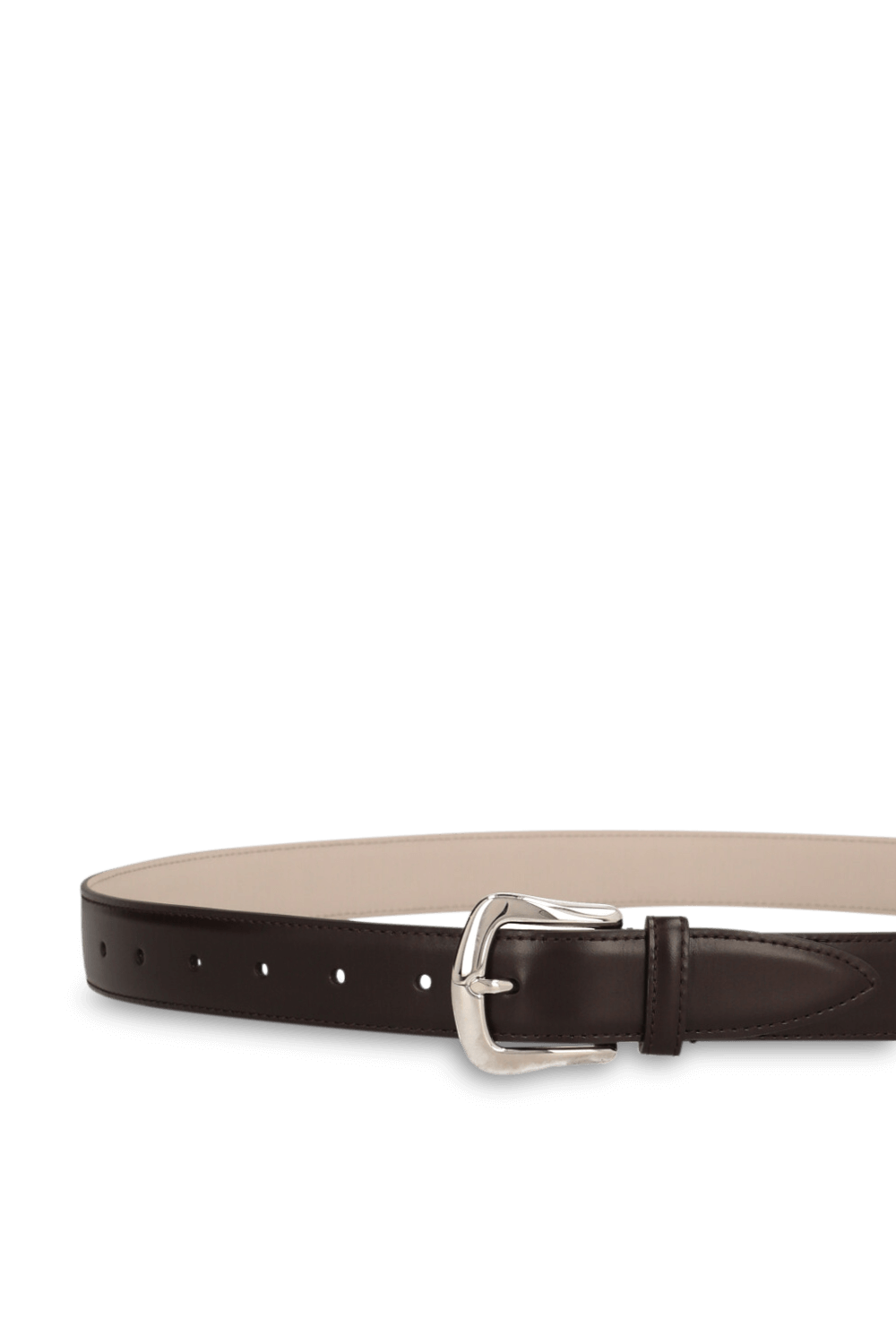 תמונת פנים של חגורת עור