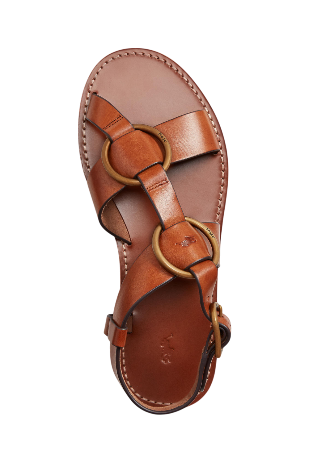 תמונת פנים של סנדלים שטוחים