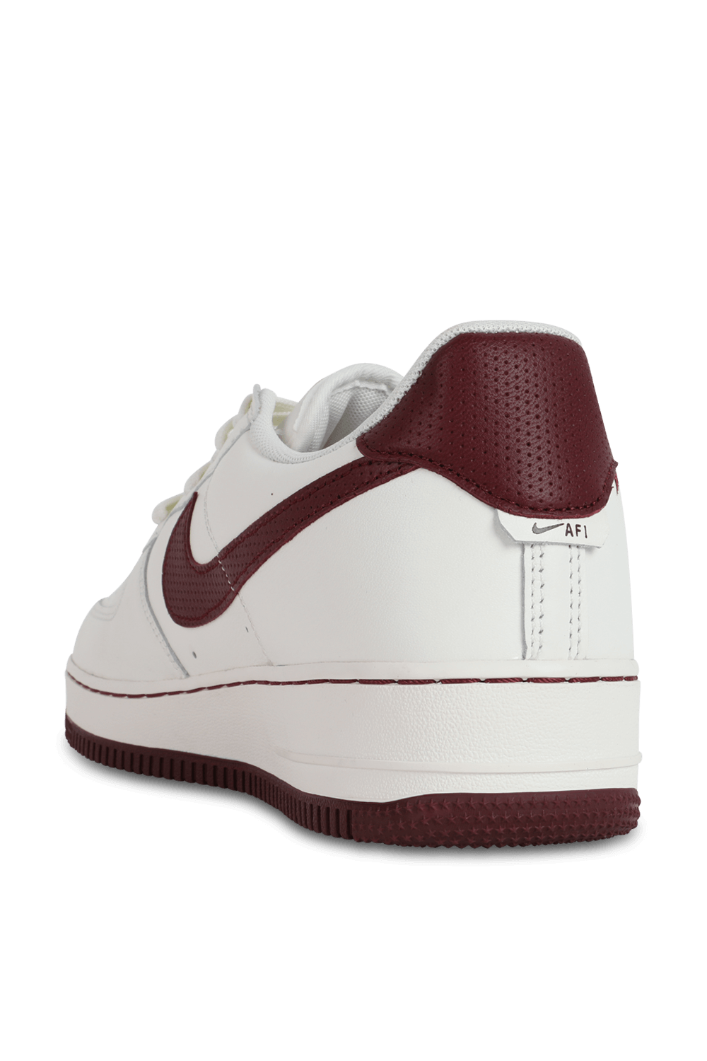 תמונה אחורית של נעלי סניקרס אייר פורס 1 קראפט בצבע לבן