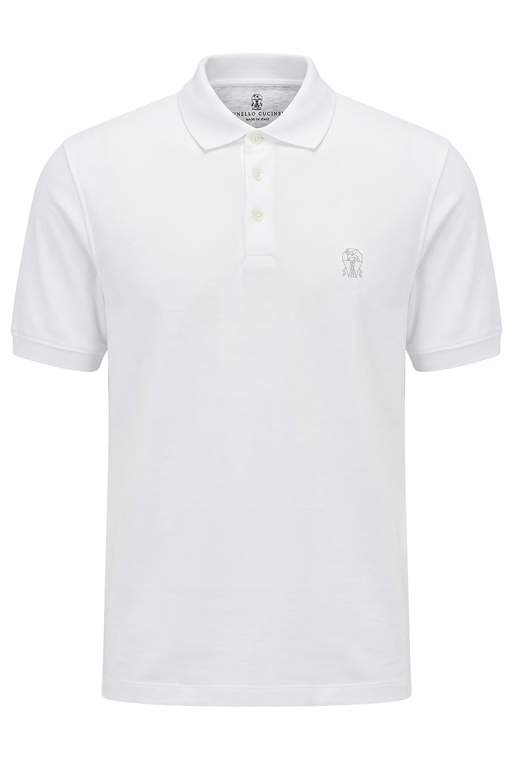 תמונה קידמית של חולצת פולו בגזרת סלים