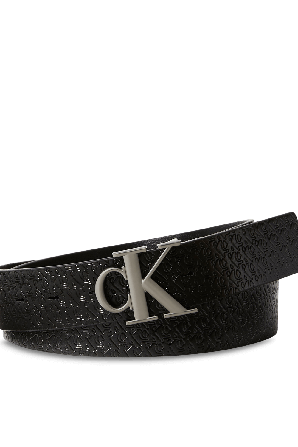 תמונה אחורית של חגורת מונוגרמה