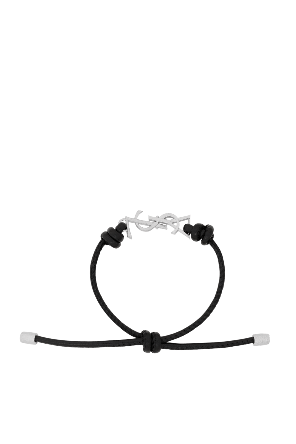 תמונה אחורית של צמיד עור