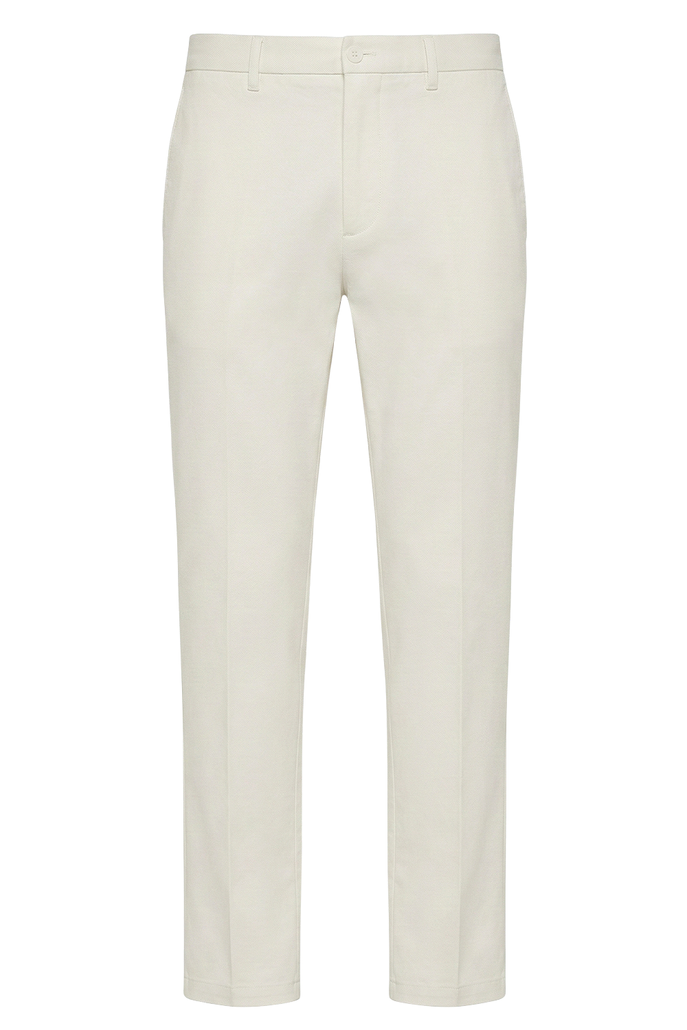 תמונה קידמית של מכנסיים מחוייטים בוס X אסטון מרטין