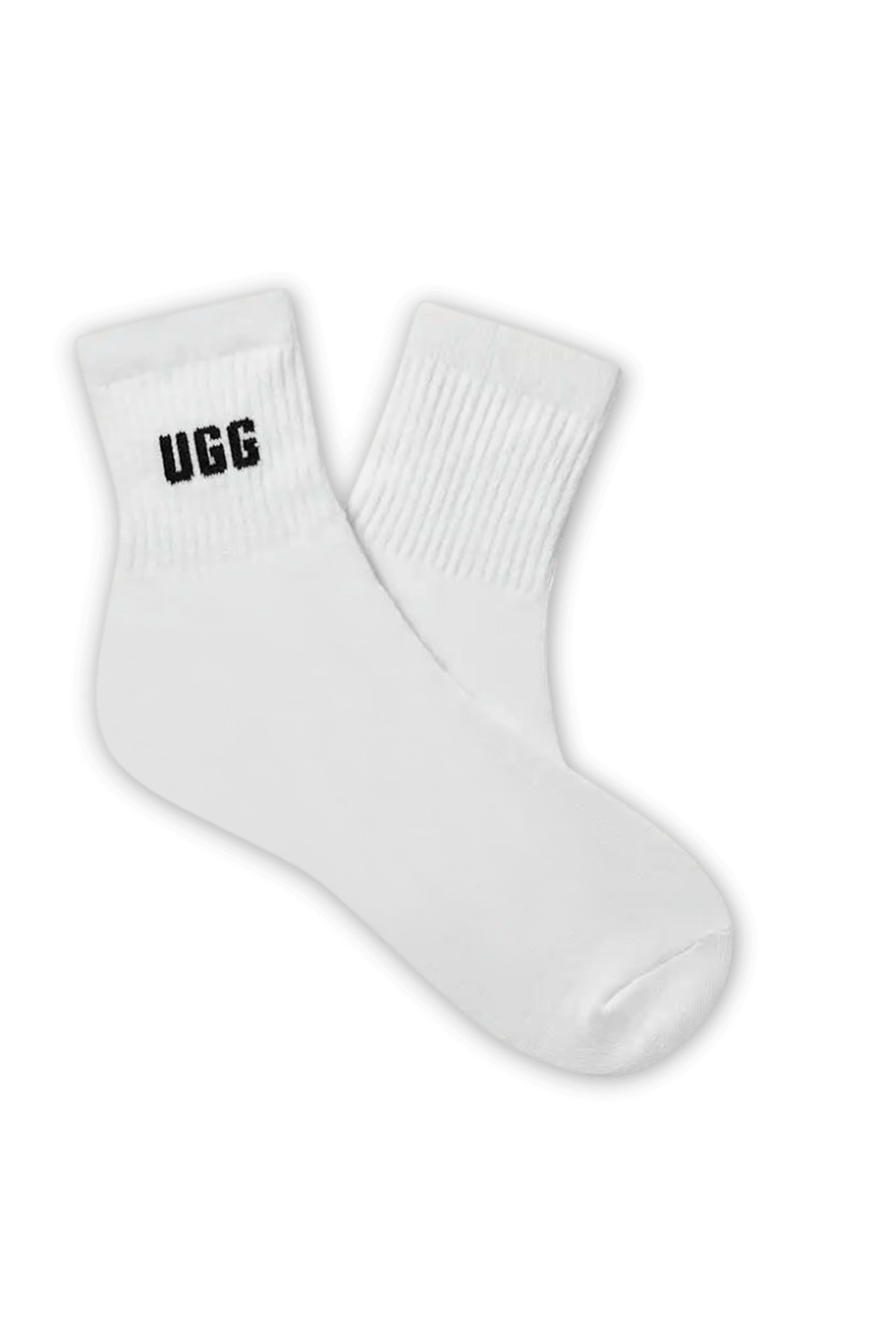 תמונה אחורית של שני זוגות גרביים