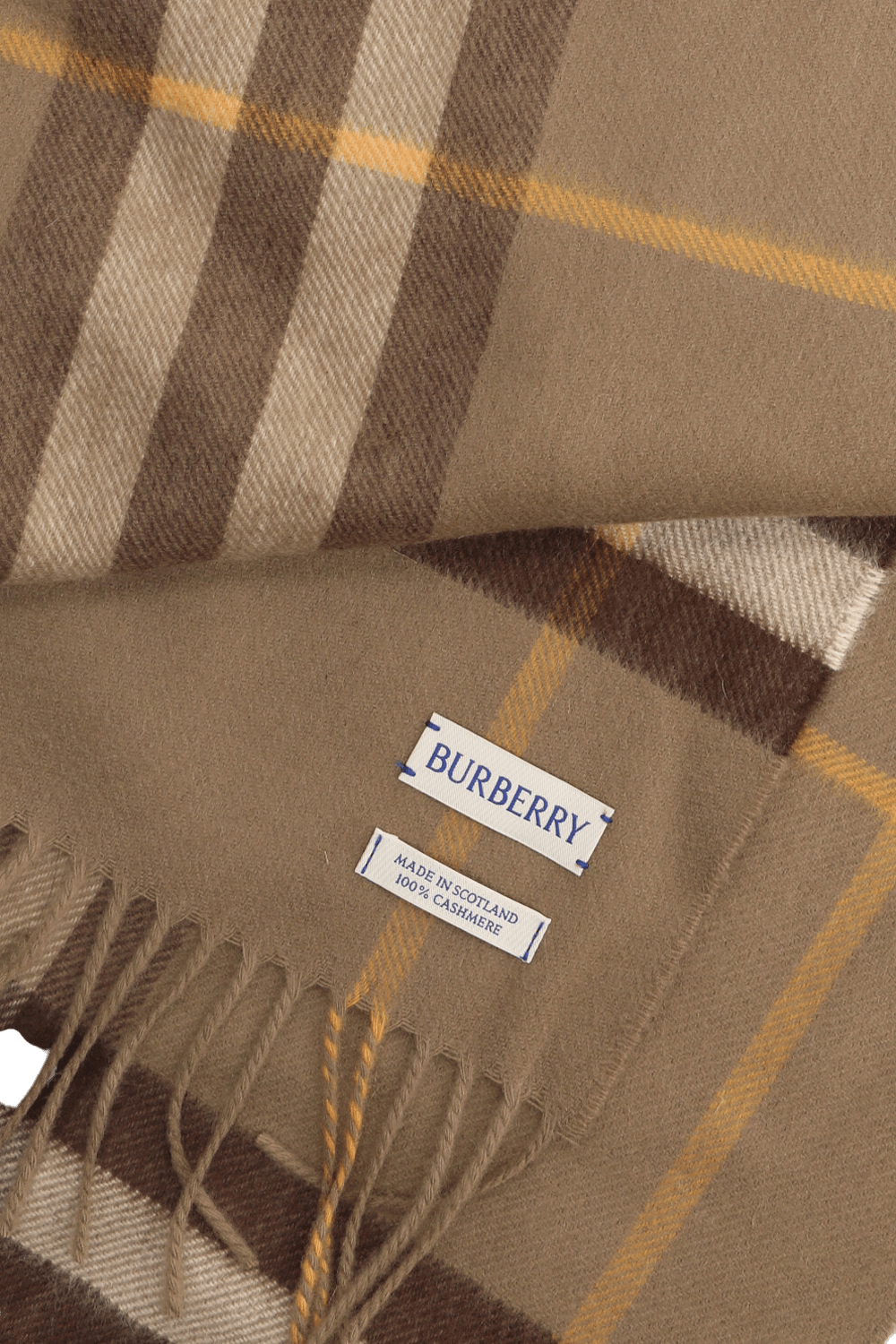 תמונה אחורית של צעיף קשמיר