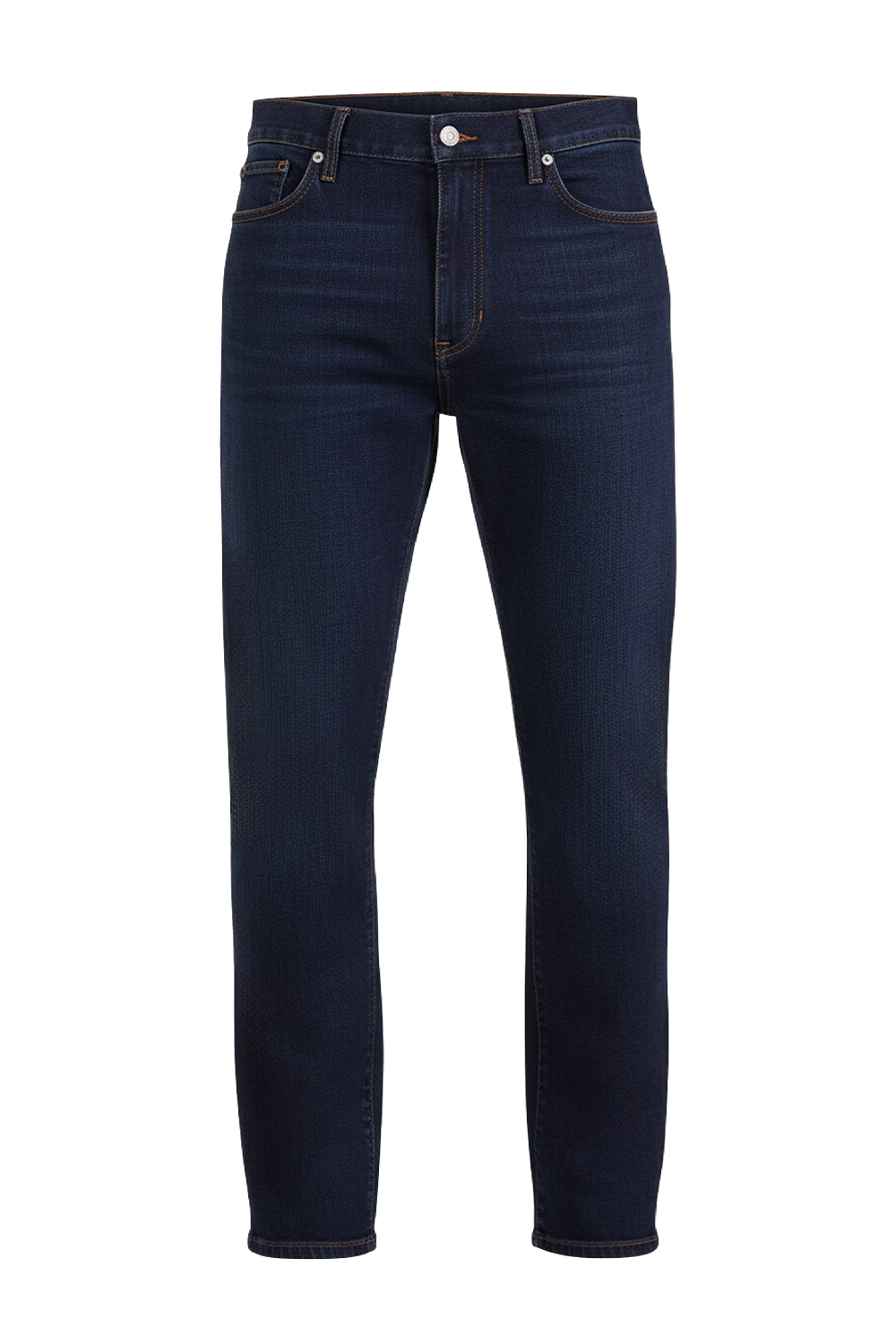 תמונה קידמית של מכנסי ג'ינס סלים פיט