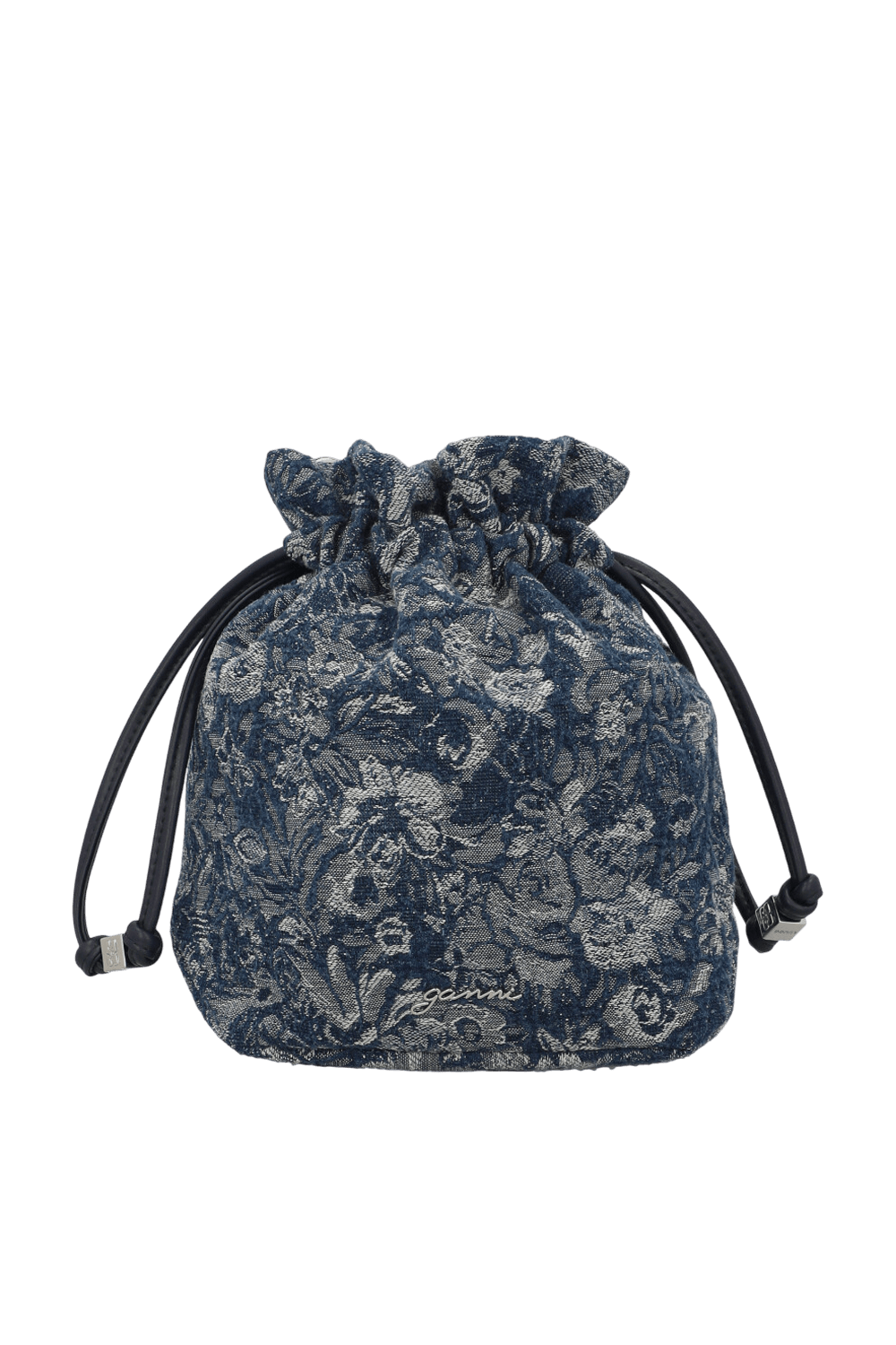 תמונה קידמית של תיק יד דנים פרחוני