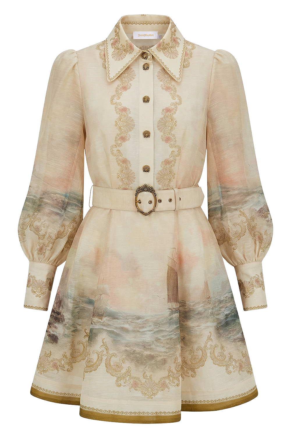 תמונה קידמית של שמלת מיני