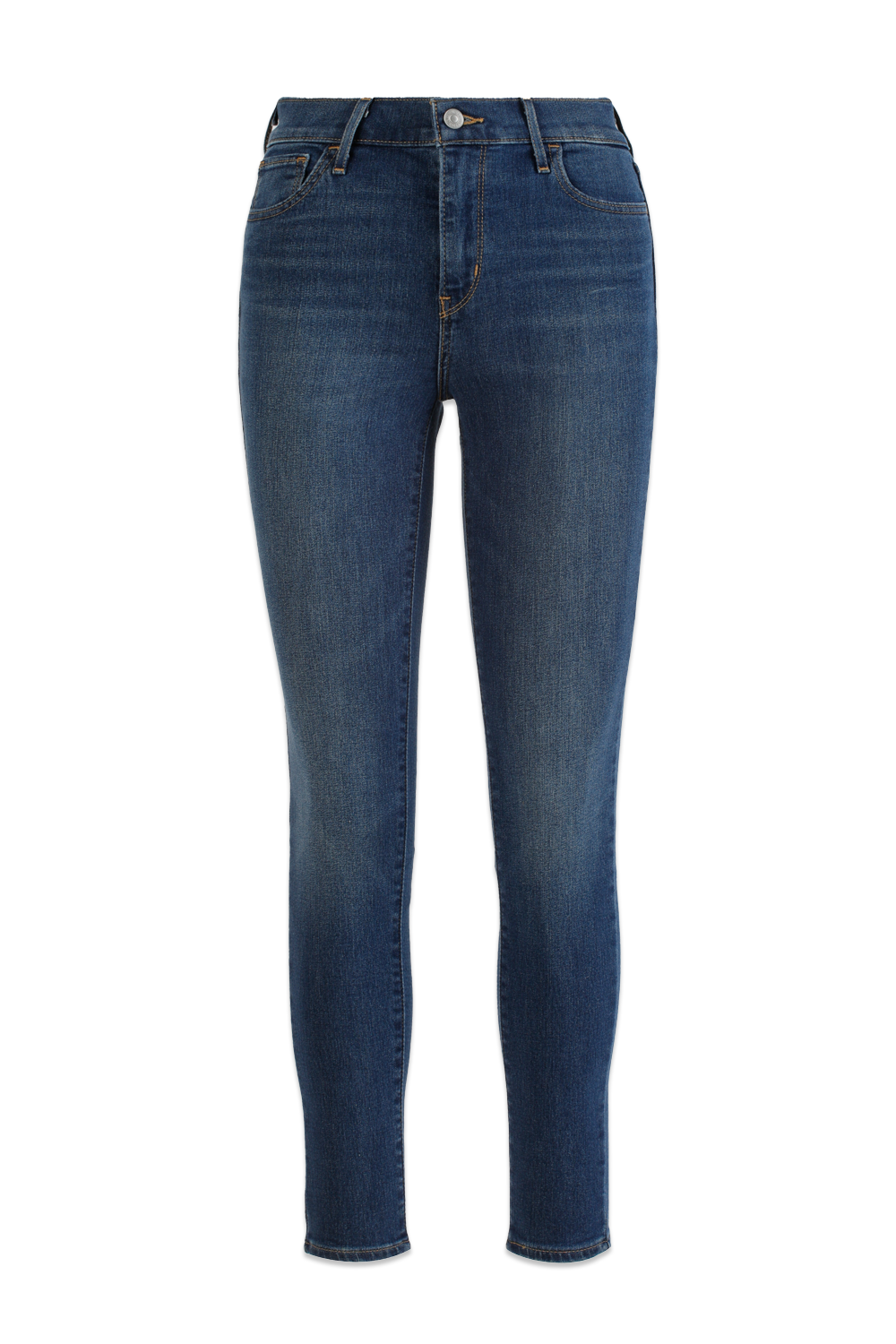 High Rise Super Skinny Jeans in Blue image number null LEVI`S