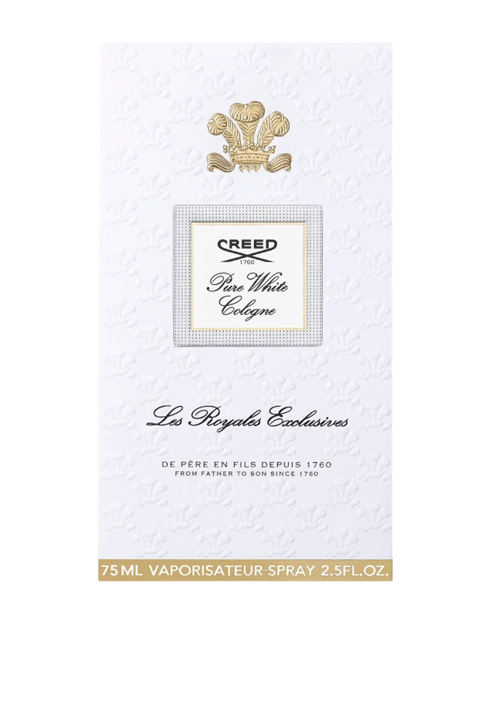 תמונת תקריב של Creed Royal Exclusive Pure White Cologne 75 ml